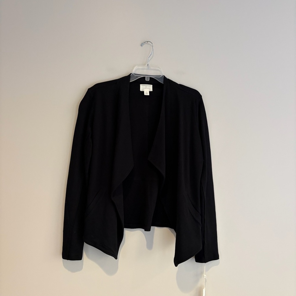 Caslon Nordstrom 100% Cotton Black Blazer